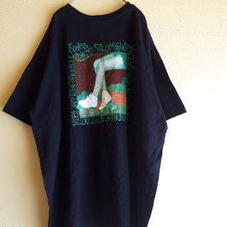 ロデオクラウンズ(RODEO CROWNS)のRODEO CROWNS バックプリント ローラースケート プルオーバーTシャツ(Tシャツ(半袖/袖なし))