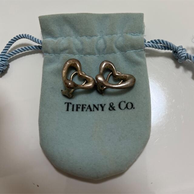 Tiffany オープンハート　イヤリング