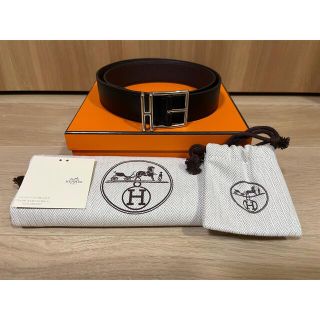 Hermes - エルメス ネイサン 32 リバーシブルベルトの通販|ラクマ