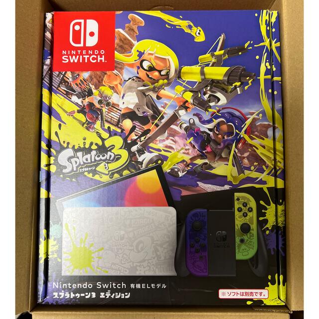 ゲームソフトゲーム機本体Nintendo Switch 有機ELモデル スプラトゥーン3エディション