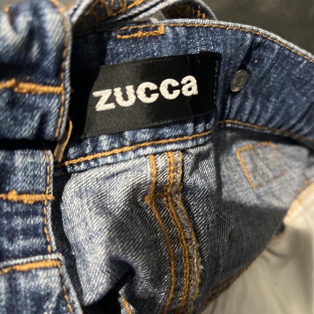 ZUCCa(ズッカ)のzucca ズッカ デニムスカートサロペット レディースのパンツ(サロペット/オーバーオール)の商品写真