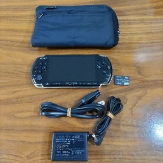 プレイステーションポータブル(PlayStation Portable)のPSP3000  　AC/メモステ４㌐付(携帯用ゲーム機本体)