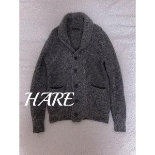 ハレ(HARE)のハレ ニットカーディガン ウールニット メンズ ニット 秋冬カーディガン(ニット/セーター)