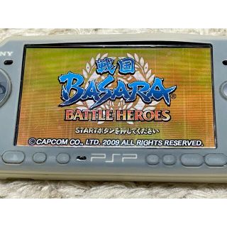 プレイステーションポータブル(PlayStation Portable)のpspソフト 戦国BASARA バトルヒーローズ 戦国バサラ(携帯用ゲームソフト)