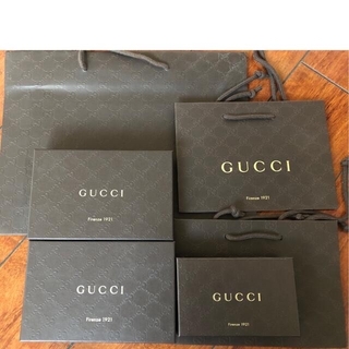 グッチ(Gucci)のGUCCI 空箱、紙袋、リボン(ショップ袋)