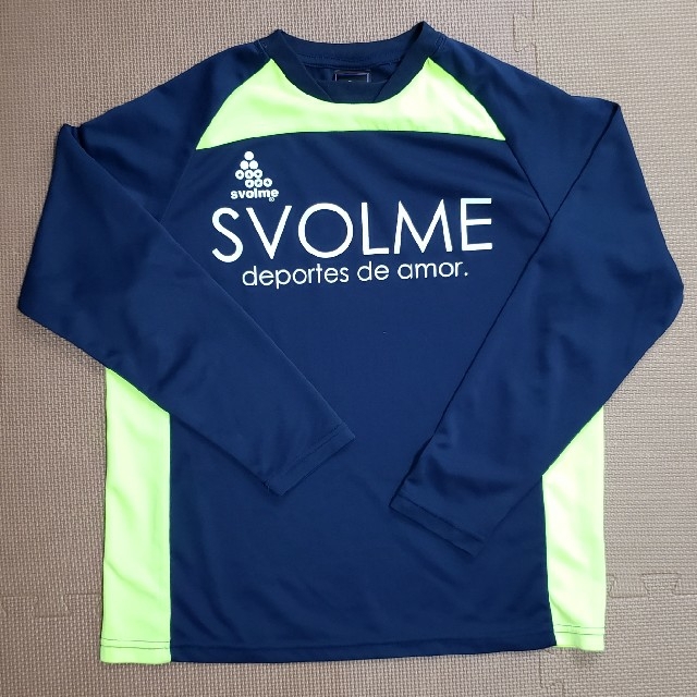 スボルメ svolme 長袖Tシャツ 160cm スポーツ/アウトドアのサッカー/フットサル(ウェア)の商品写真