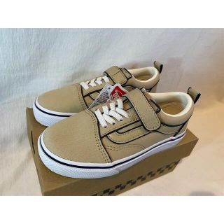 ヴァンズ(VANS)のVANSバンズOLDSKOOLスリッポンslipon子供靴kids15(スニーカー)