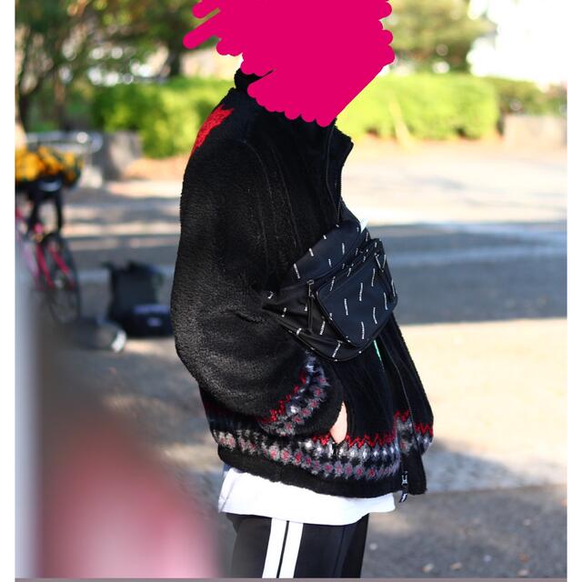 UNISEX S/M Supreme drama mask fleece jacket BLACK - 通販 - www