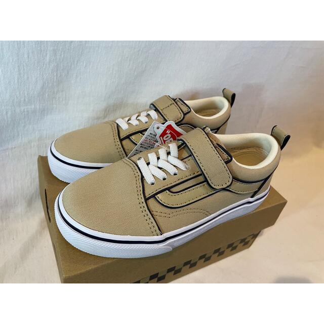 VANS(ヴァンズ)のVANSバンズOLDSKOOLスリッポンslipon子供靴kids17 キッズ/ベビー/マタニティのキッズ靴/シューズ(15cm~)(スニーカー)の商品写真