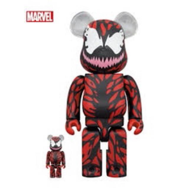 BE@RBRICK CARNAGE 100％ & 400％