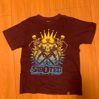 SABOTEN バンドTシャツ Sサイズ 紫(Tシャツ/カットソー(半袖/袖なし))