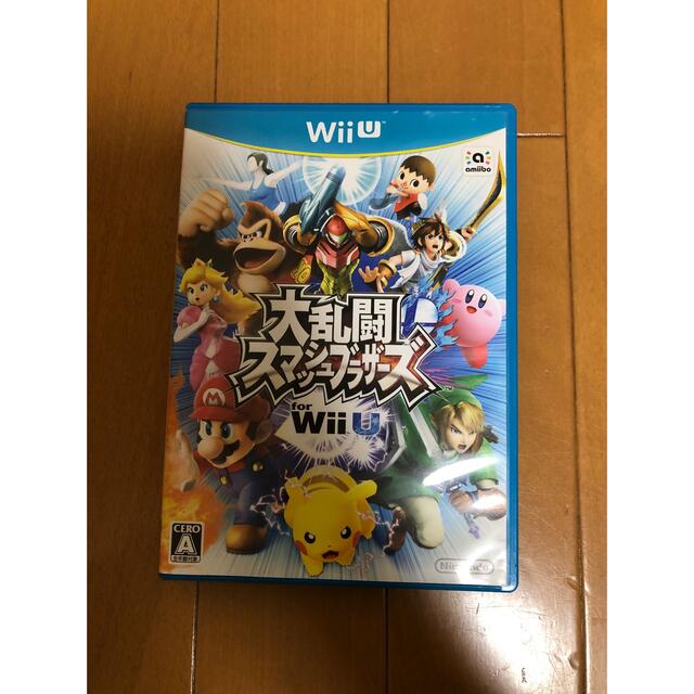 大乱闘スマッシュブラザーズ for Wii U Wii U エンタメ/ホビーのゲームソフト/ゲーム機本体(家庭用ゲームソフト)の商品写真