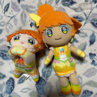 プリキュア　キュアパパイヤ　ぬいぐるみ　マスコット　セット(キャラクターグッズ)