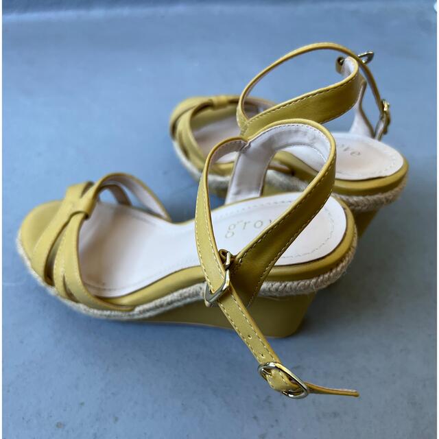 grove(グローブ)のウェッジウッドサンダル レディースの靴/シューズ(サンダル)の商品写真