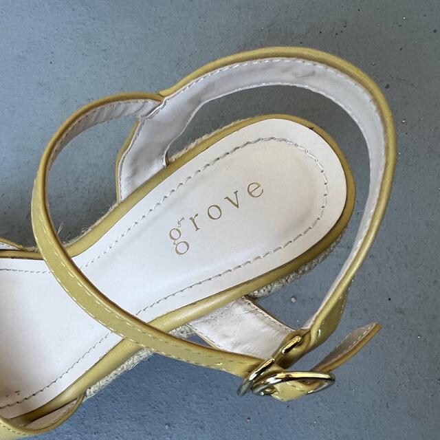 grove(グローブ)のウェッジウッドサンダル レディースの靴/シューズ(サンダル)の商品写真