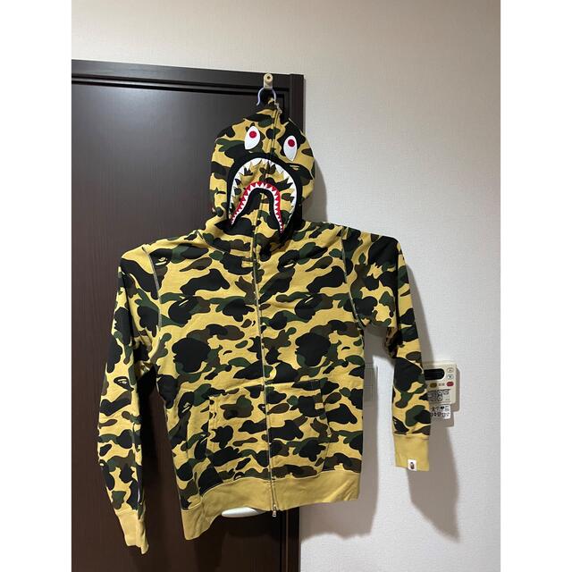 1ST CAMO SHARK FULL ZIP HOODIE M