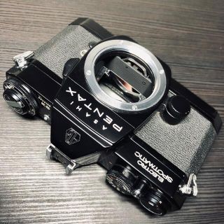 ペンタックス(PENTAX)のレストアベース用 ジャンク ESブラック(フィルムカメラ)