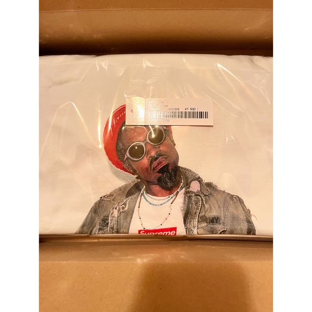 Supreme(シュプリーム)のSupreme Andre 3000 tee white LSIZE メンズのトップス(Tシャツ/カットソー(半袖/袖なし))の商品写真