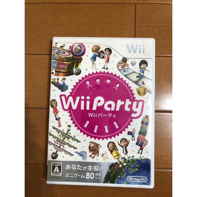 Wii Party Wii エンタメ/ホビーのゲームソフト/ゲーム機本体(家庭用ゲームソフト)の商品写真