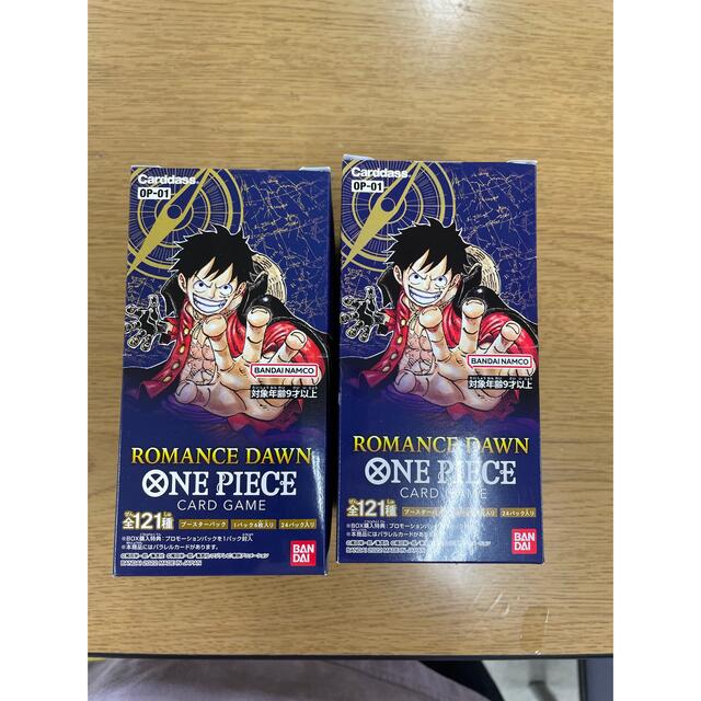 ROMANCE DAWN ONE PIECE 新品未開封 2箱セット ワンピース - Box