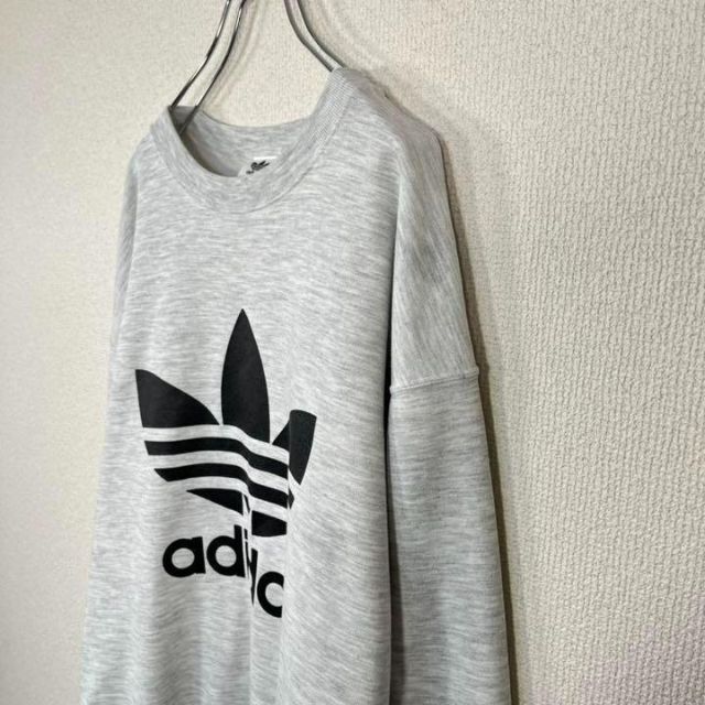 adidas(アディダス)の【90s】アディダス/adidas スウェット トレーナー　ビッグロゴ　XL メンズのトップス(スウェット)の商品写真