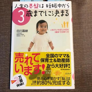 人生の基盤は妊娠中から３歳までに決まる 人生でいちばん大切な３歳までの育て方(住まい/暮らし/子育て)