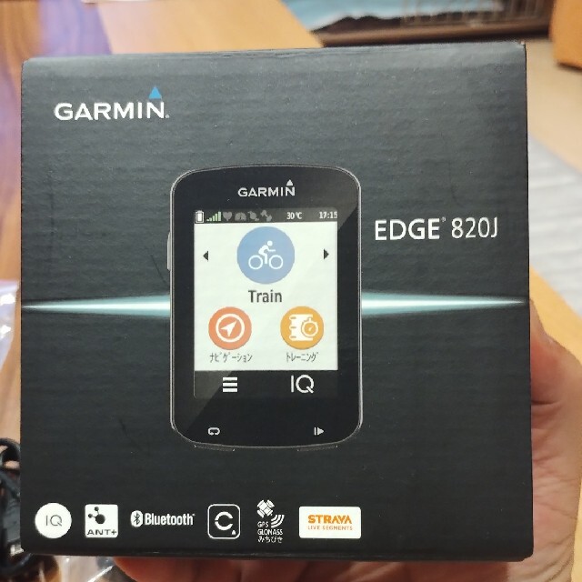 GARMIN EDGE820J ケイデンス・スピードセンサー付属