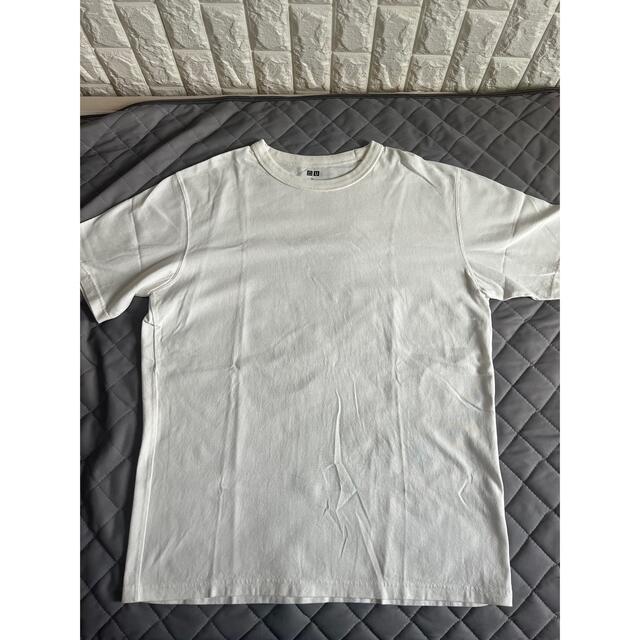 UNIQLO(ユニクロ)のUNIQLO U エアリズムコットンオーバーサイズシャツ・クルーネックTシャツ メンズのトップス(Tシャツ/カットソー(半袖/袖なし))の商品写真