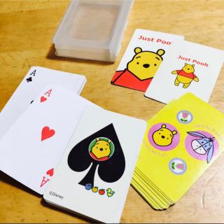 ディズニー(Disney)の. 美品！プーさん　トランプ　カードゲーム　ディズニー(キャラクターグッズ)