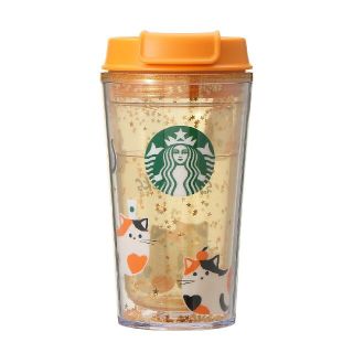 スターバックスコーヒー(Starbucks Coffee)の【超美品】STARBUCKS 三毛猫タンブラー(タンブラー)