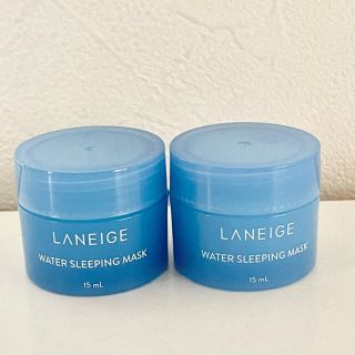 ラネージュ(LANEIGE)の LANEIGE ラネージュ ウォーター スリーピングマスク ミニサイズ 2個(フェイスクリーム)