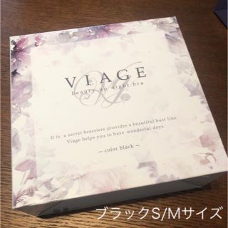 ヴィアージュ★ナイトブラ★ブラックSMサイズ　 Viage(ブラ)