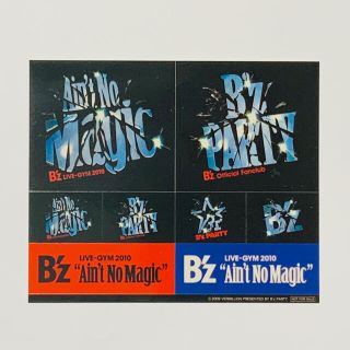 B'z ステッカー  シール ファンクラブ B'z PARTY(ミュージシャン)