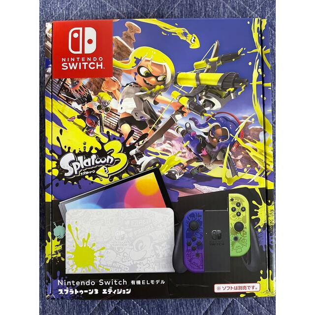 Nintendo Switch（有機ELモデル） スプラトゥーン3エディション家庭用ゲーム機本体