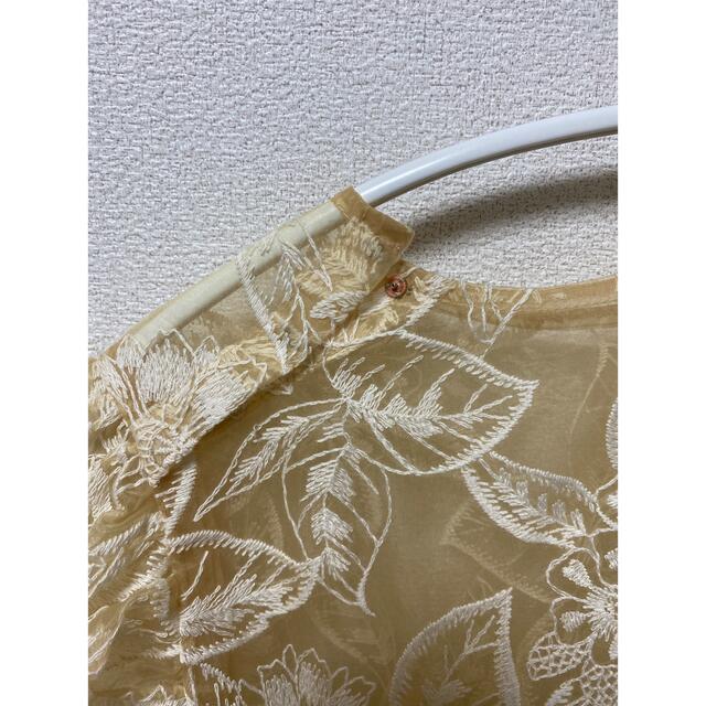 FUMIE TANAKAシースルーブラウス　through flower SH レディースのトップス(シャツ/ブラウス(長袖/七分))の商品写真