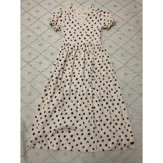 ビューティアンドユースユナイテッドアローズ(BEAUTY&YOUTH UNITED ARROWS)のRylee + Clu 花柄 ワンピース flower wrap dress(ロングワンピース/マキシワンピース)