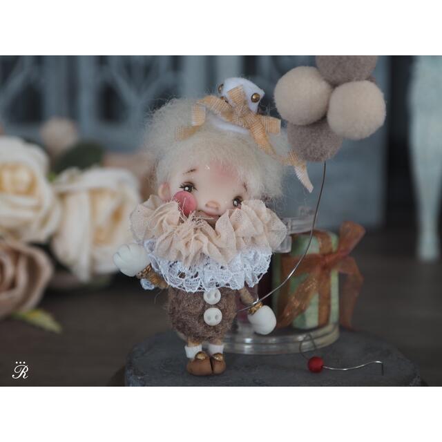 小売価格 1/12 風船のふうちゃん*道化師隊* 手のひらサイズのお人形 ...