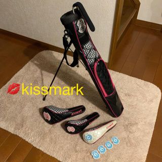 キスマーク(kissmark)のスタンドバッグ&ヘッドカバー3セット💕 Kiss Mark💋(その他)