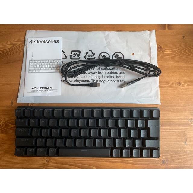 SteelSeries Apex Pro Mini JP 有線 日本語配列 の通販 by たけ's shop