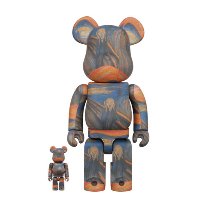 BE@RBRICK Edvard Munch Scream 100％ 400％