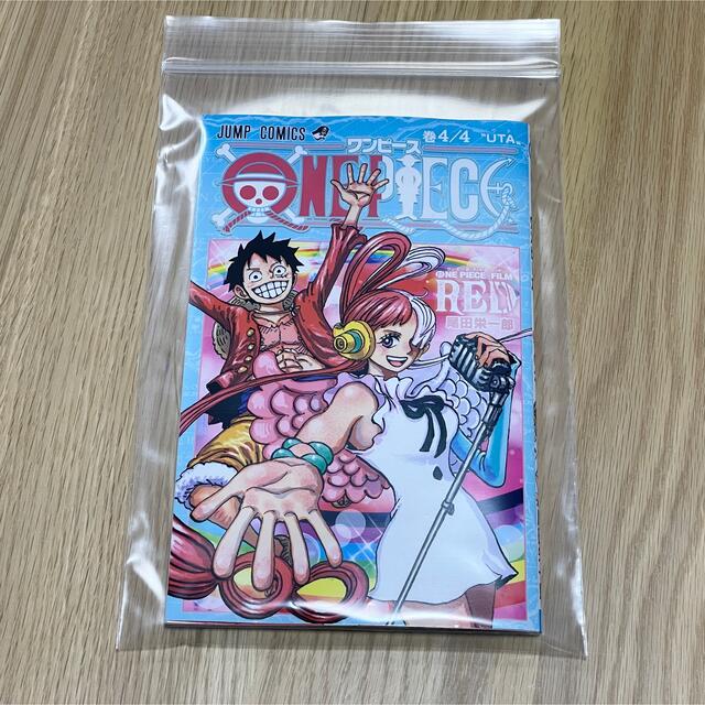 ONE PIECE(ワンピース)のONE PIECE FILM RED ワンピース　4/4巻　映画特典　3弾　ウタ エンタメ/ホビーの漫画(少年漫画)の商品写真