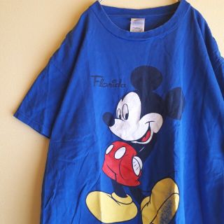 ディズニー(Disney)のUS古着 ミッキー プルオーバー Tシャツ(Tシャツ/カットソー(半袖/袖なし))