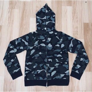 A BATHING APE - 激レア APE スター カモ サイケ パーカー XS