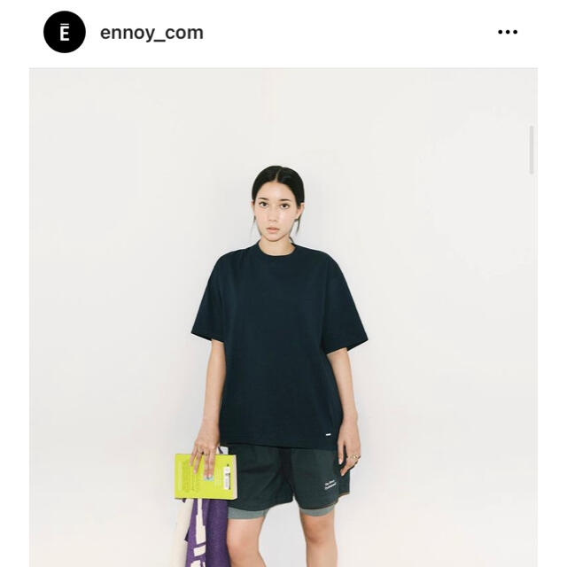 □ENNOY 3PACK T-SHIRTS エンノイ ブラック XL - Tシャツ/カットソー ...