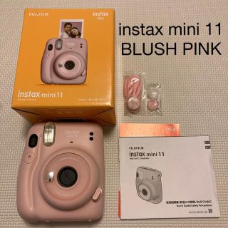 フジフイルム(富士フイルム)の【美品】インスタックスミニ11 fujifilm pink(フィルムカメラ)