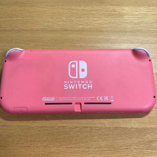 Nintendo Switch SWITCH LITE コーラル　ケース付き