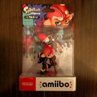 ニンテンドースイッチ(Nintendo Switch)の【貴重】amiibo スプラトゥーン タコボーイ(ゲームキャラクター)