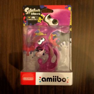 ニンテンドースイッチ(Nintendo Switch)の【貴重】amiibo スプラトゥーン イカ ネオンパープル アミーボ(ゲームキャラクター)