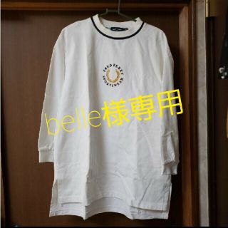 フレッドペリー(FRED PERRY)のFRED PERRY　フレッドペリー　トップス　七分袖　ロング丈Tシャツ(Tシャツ(長袖/七分))