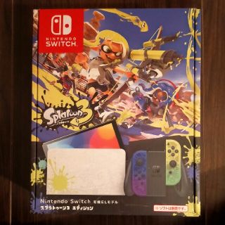 ニンテンドースイッチ(Nintendo Switch)のNintendo Switch 有機ELモデル スプラトゥーン3エディション(家庭用ゲーム機本体)